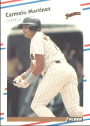 1988 Fleer Baseball Cards      591     Carmelo Martinez